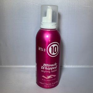 It’s a 10 Miracle Whipped Styling Balm. 5 oz